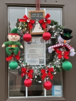 Elf and Snowman Winter Wonderland