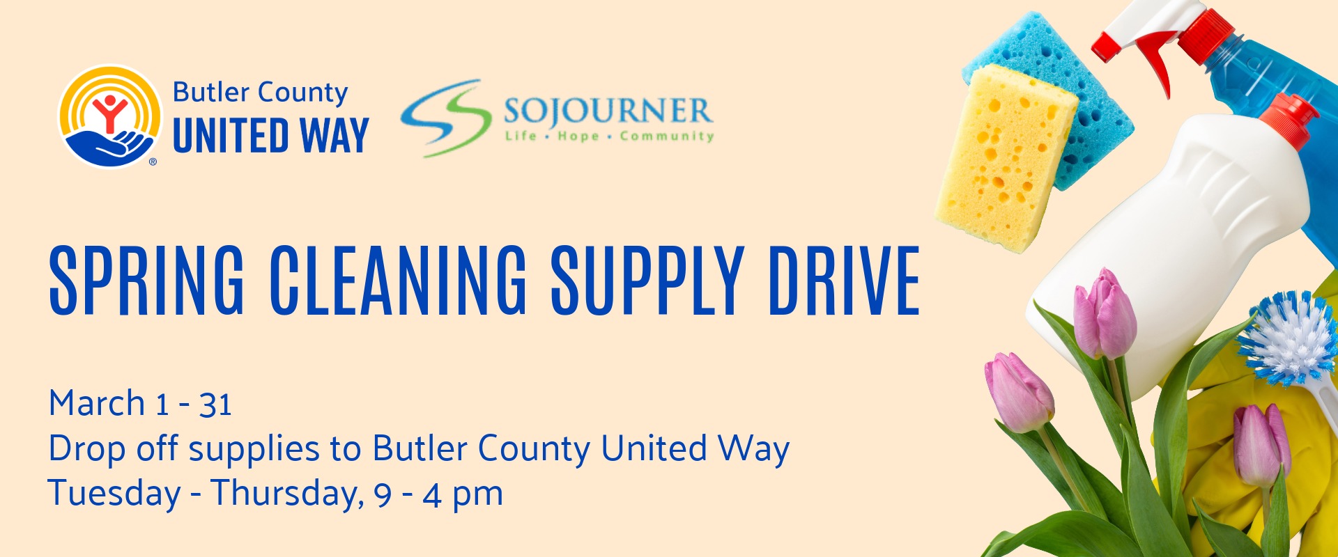 Spring Cleaning Supply Drive